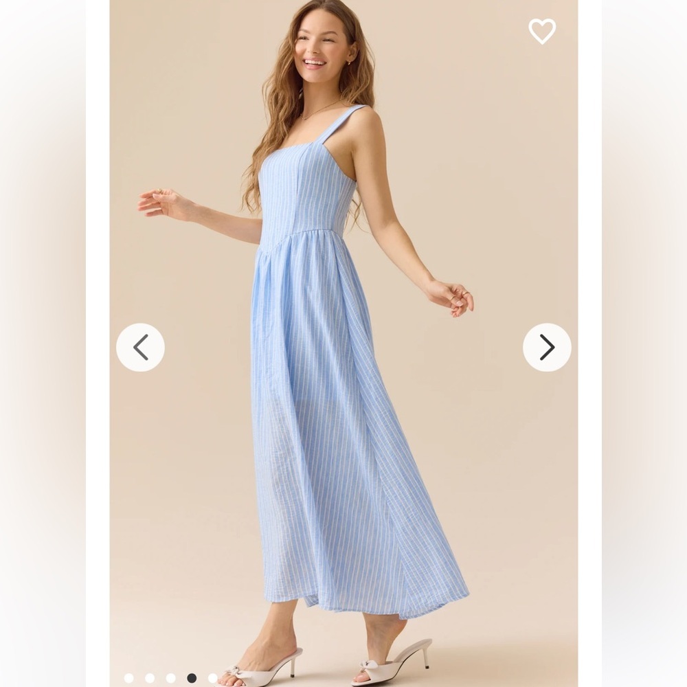 New with tags Altar’d State Maggie Stripe Maxi Dress - Picture 3 of 5